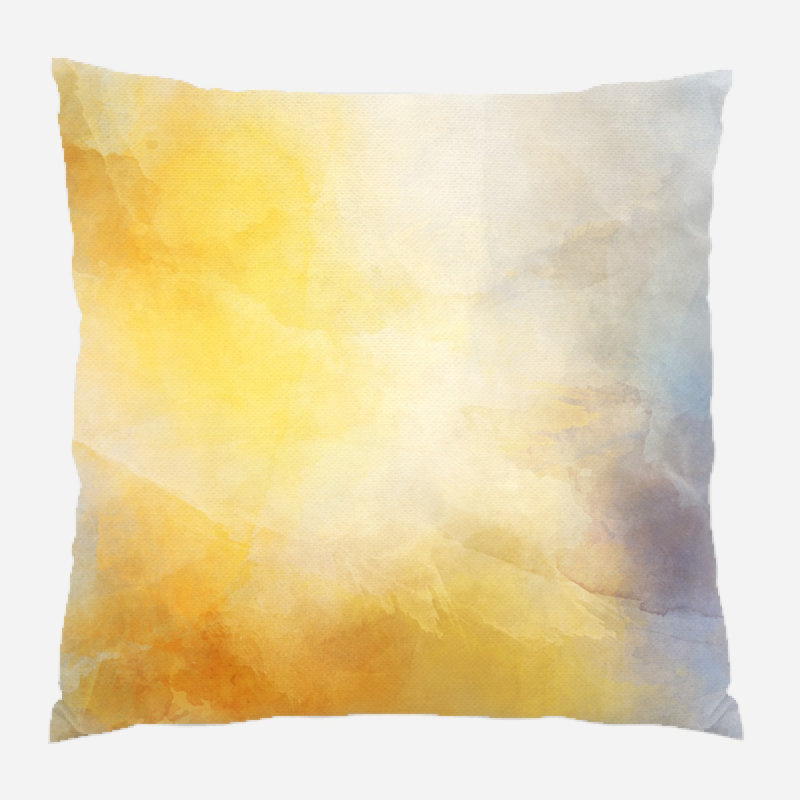 Coussin décoratif painting Duncombe, Microsuède, Intérieur