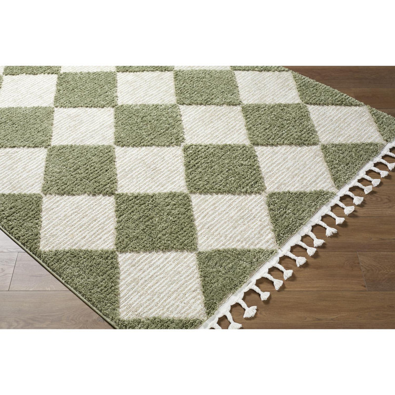 Nora Machine Woven Area Rug, Rectangle 5'3" x 6'11.9"