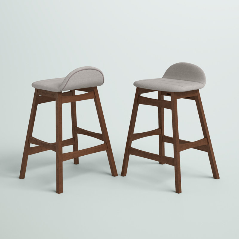 Paulina Bar Stool, Light Tan, Counter Stool (24" Seat Height)