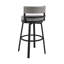 Tabouret de patio avec coussin Chave-66603323
