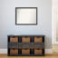 Miroir mural en bois noir Mezzanotte-2026176681