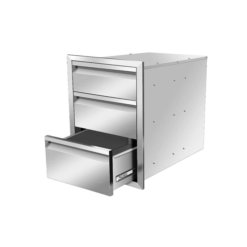 3 Drawer Storage Drawer
