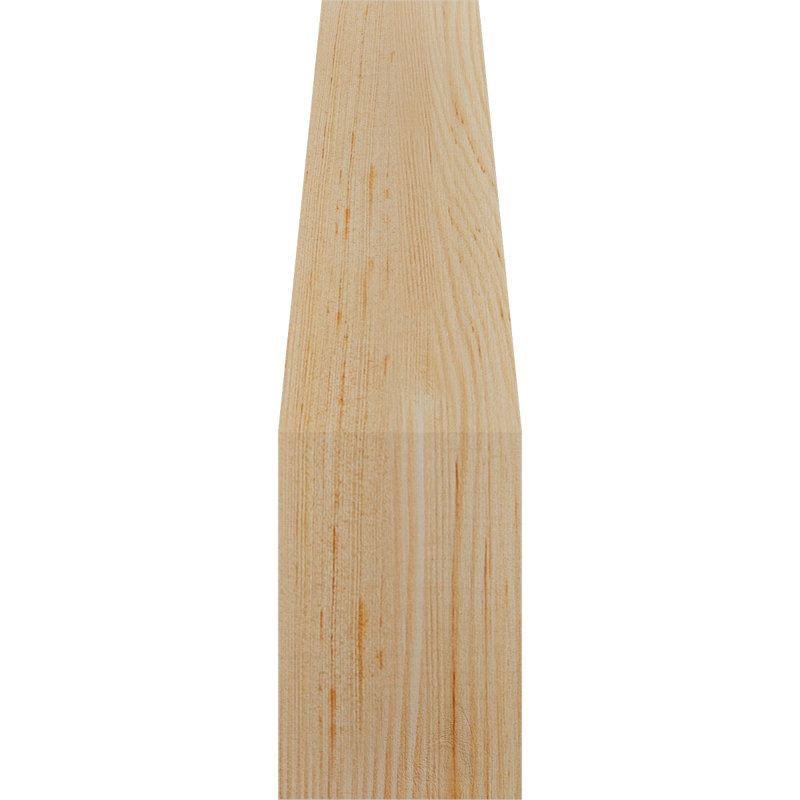 Attelle de genou olympique, Sapin de Douglas, H 14 po x l 3,5 po x P 10 po, Attelle lisse