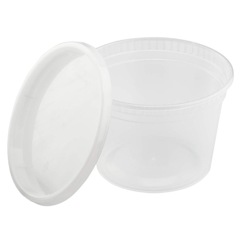Food Storage - Set of 240 Containers and 240 Lids