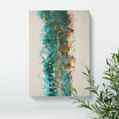 Willow Abstract - Wrapped Canvas Print