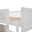 Lit superposé avec lit mezzanine attaché-765610205