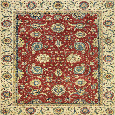 Tapis décoratif multicolore à motif abstrait