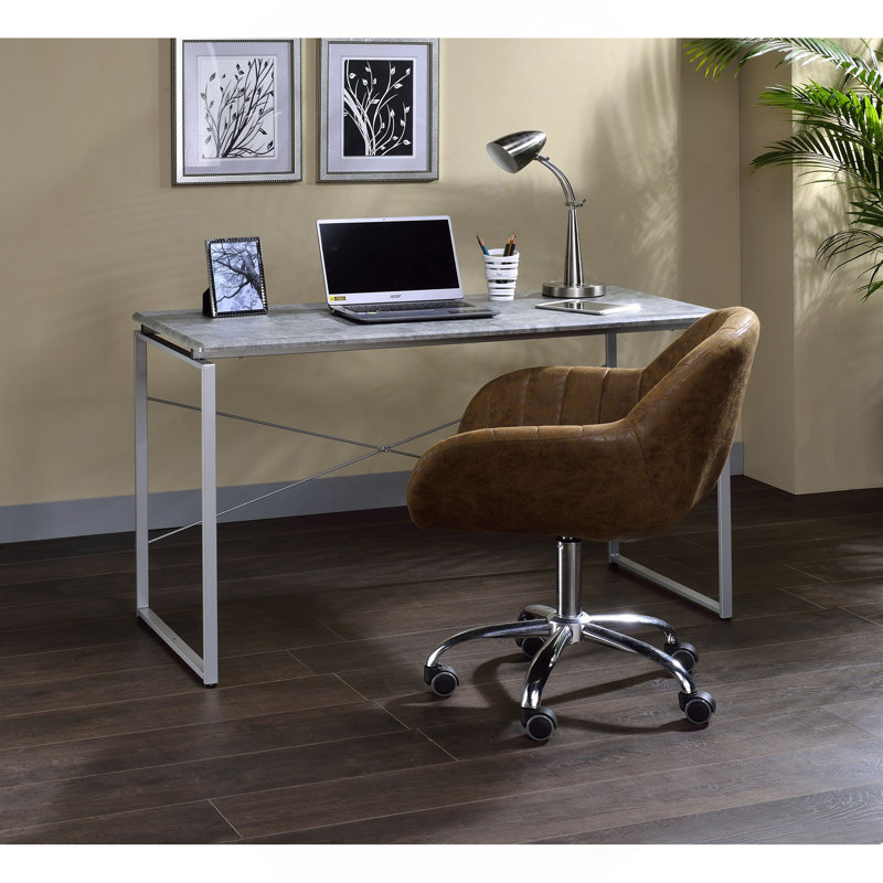 Table de bureau en métal 1pc