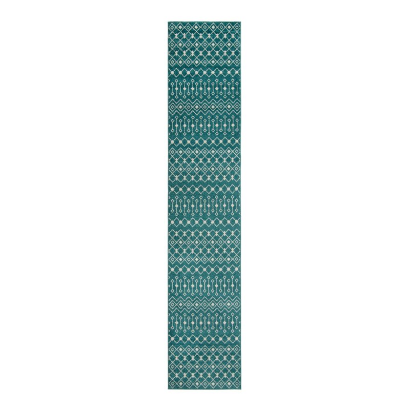Somerville Geometric Indoor Rug, Runner 3'3" x 16'5"