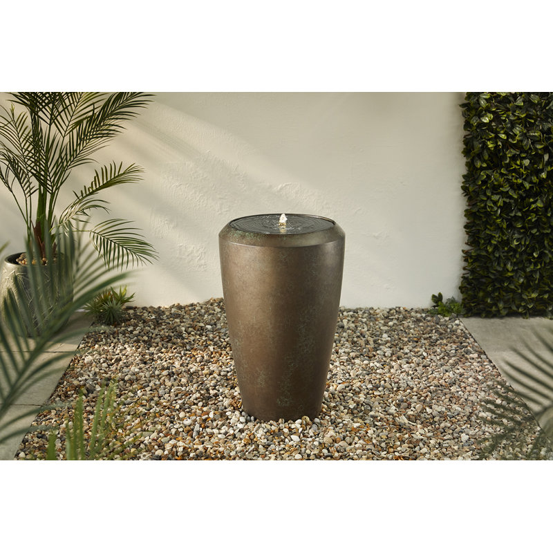 Fountain with Lights, 70cm H x 44cm W x 44cm D