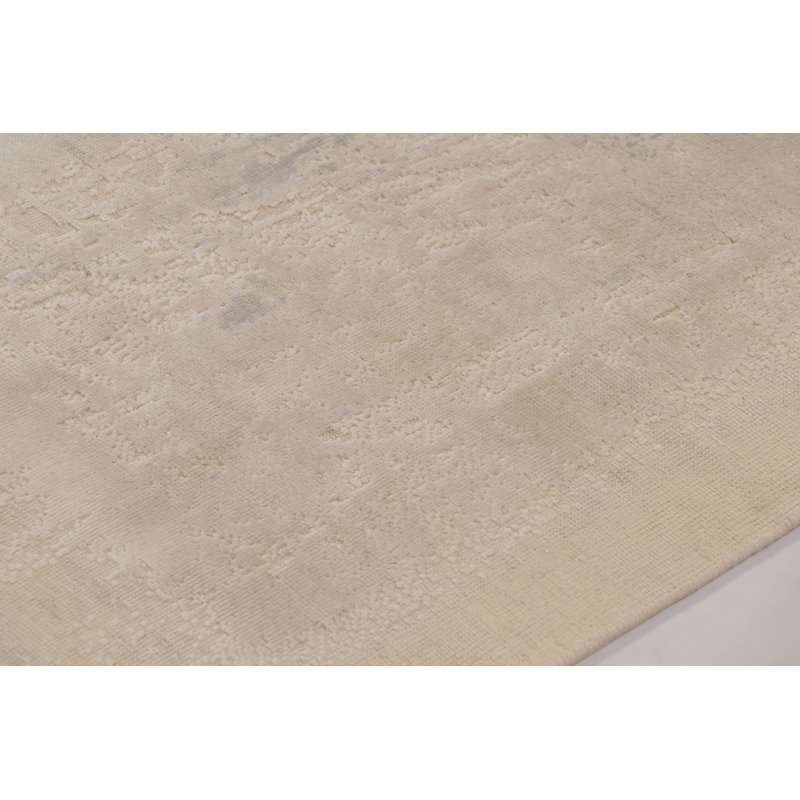 Modern One-of-a-Kind 7'1X9'11 Hand Knotted Area Rug