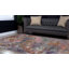 Tapis brun à motif abstrait Sepe-22568037