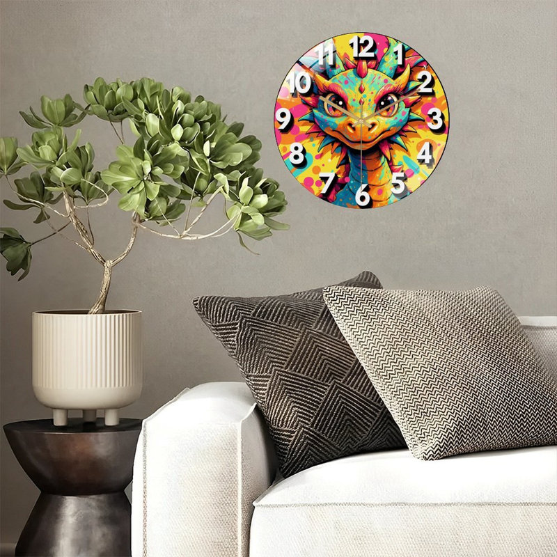 Horloge murale 12 po
