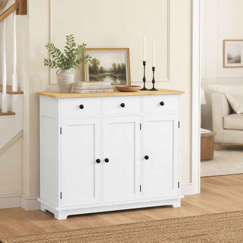 40" Modern Kitchen Storage Cabinet