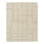 Hand Knotted Wool Geometric Area Rug in Cream, Off-White