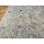 Tapis de zone en laine beige/gris 8 pi x 10 pi 2 po one-of-kind à la main noué la Josephson