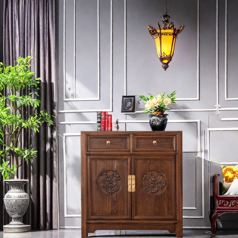 Armoire moderne moderne en orme