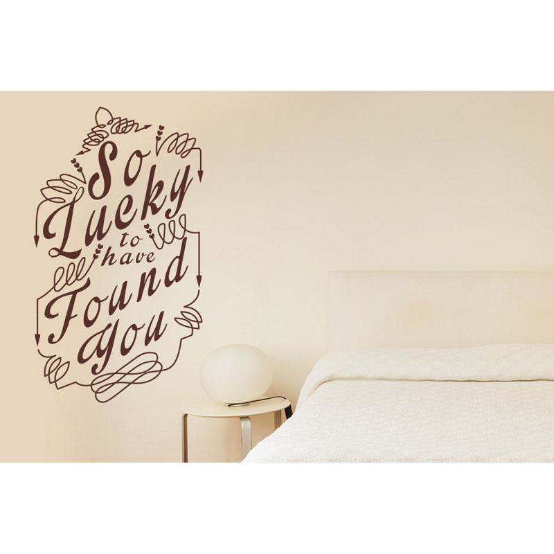 Non-Wall Damaging Wall Decal, Brown