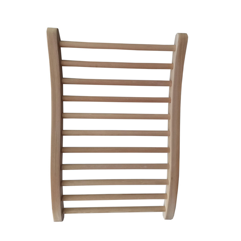 Dossier de sauna rond en pruche