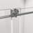 60 In. W X 76 In. H Single Sliding Frameless Shower Door/Enclosure In Brushed Nickel Finish With Clear Glass-122790641
