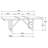 Rivera Natural Walnut Extension Dining Table