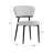 Upholstered Dinning Chair Set Of 2-White-643200541