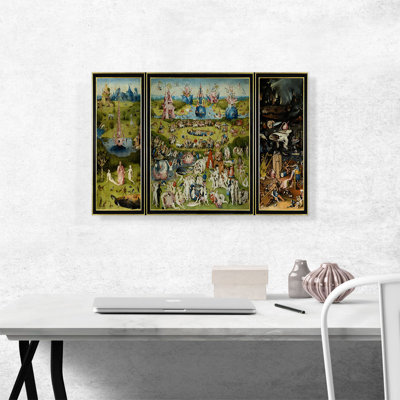 " The Garden Of Earthly Delights 1515 " by Hieronymus Bosch Painting Print