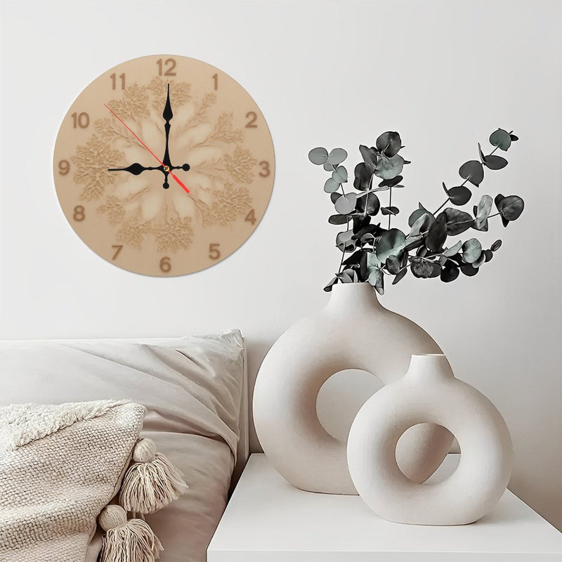 Horloge - Père Noël - Bonhomme de neige - Renne