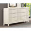 Poignées en chrome antique en bois