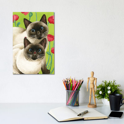 Seeing Two 1 Piece Wrapped Canvas Painting