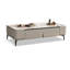 Table basse rectangulaire en bois manufacturé