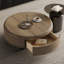 Ensemble de tables basses rondes