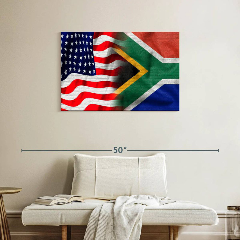 Drapeau de Borges aux États-Unis et en Afrique du Sud, H 24 po x l 36 po