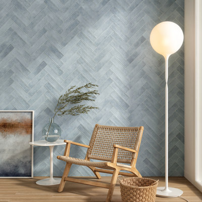 Tavira 2.95 In. X 11.81 In. Satin Ceramic Subway Wall Tile