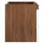 Base de meuble-lavabo mural simple 23,5 po Modway Render-1813482783