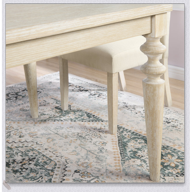 Ensemble de salle à manger Amonia, 5 pièces: table, 4 chaises, Gris