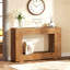 Canapé d'entrée moderne, console en bois-420410045