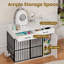 Manufactured Wood Dog House with 2 Doors-78932764-85157091