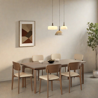 Rock Plate Dining Table Sets.