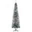 Arbre de Noël artificiel mince 7,5 pi avec des branches réalistes et 738 pointes