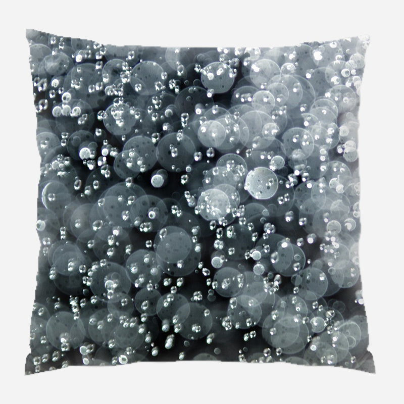 Outdoor Reversible Throw Pillow, Microsuede, Indoor
