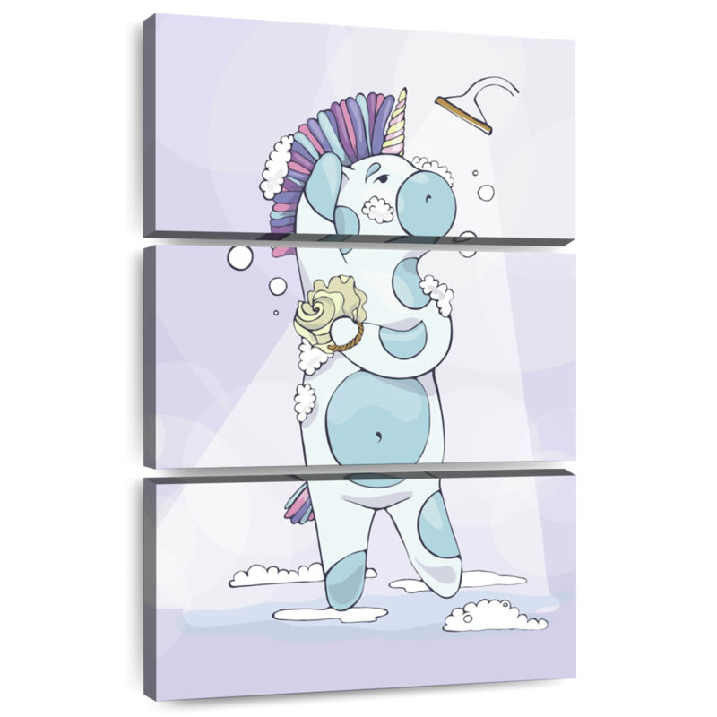 Douche Ashelle Unicorn, H 38 po x l 24 po