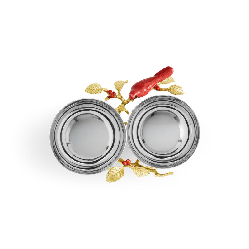 Cardinal Double Bowl