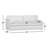 Cleo 84" Genuine Leather Queen Sleeper Sofa-105285880