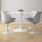 Modholic Tulip Swivel Side Chair, Gray-929971210-873244885