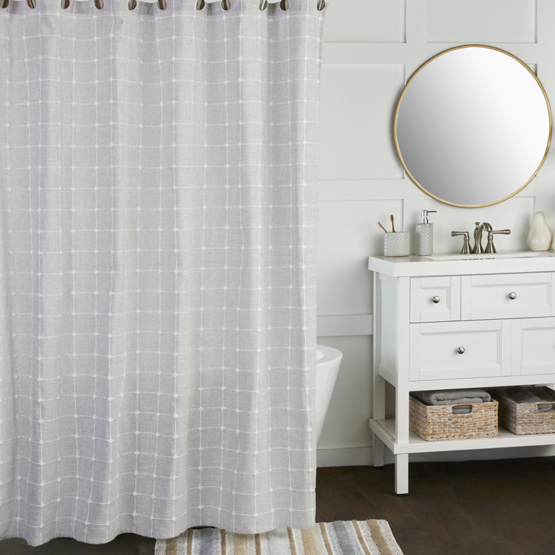 Shull Geometric Shower Curtain