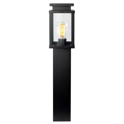Jersey Black Aluminium Pathway Light