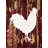 Rooster Silhouette Print On Canvas