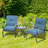 Craigmore 2 - Person Modular Patio Conversation Sets with Cushions-1911272404