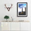 One World Trade Centre New York in Abstract - Picture Frame Graphic Art Print-55723793-55723788